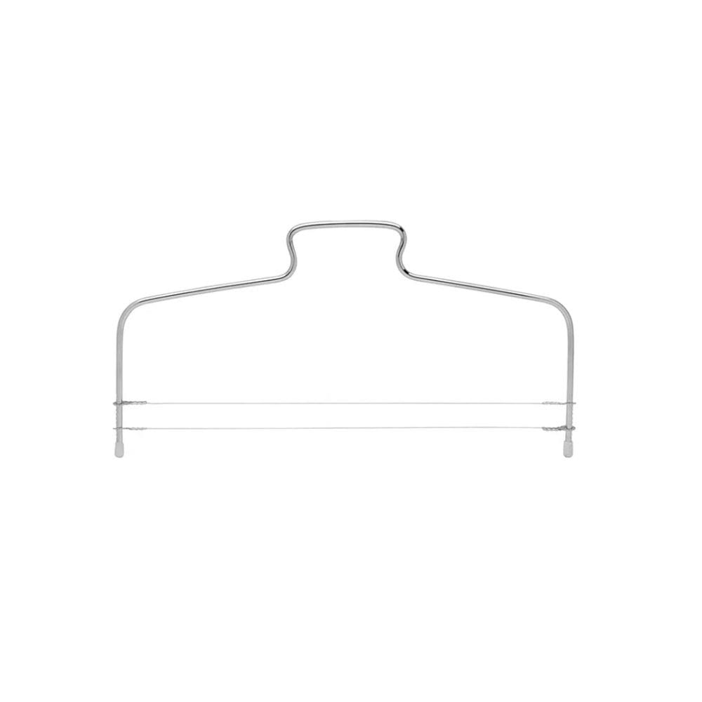Cortador de Bolo Aço Inox e Nivelador Fio Duplo 9 Alturas