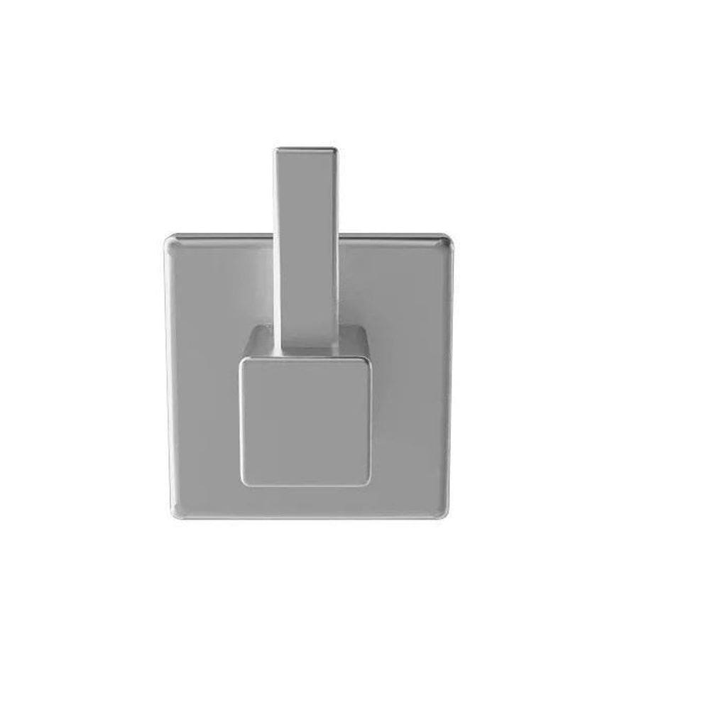 Kit 2 Porta Toalha Cabide Simples Cromado Inox 304