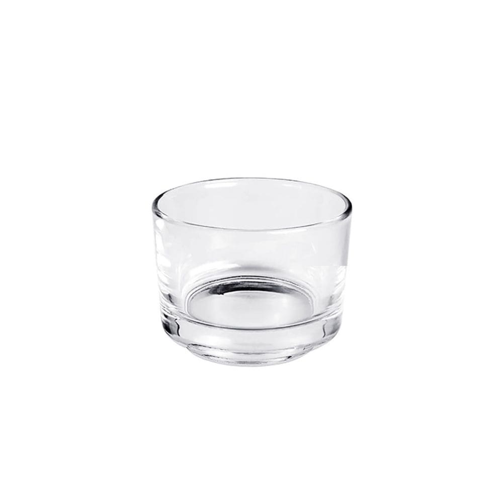 Porta Vela Algodao Pote Vidro Mini Vaso Redondo 180ml