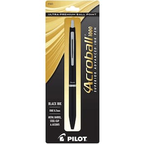 Caneta esferográfica PILOT Acroball 1000 Ultra-Premium Preta
