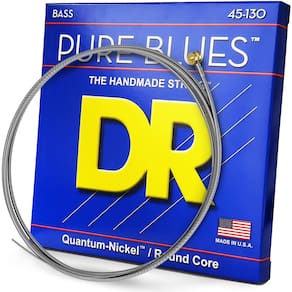 Cordas para baixo DR Strings PURE BLUES PB5-130