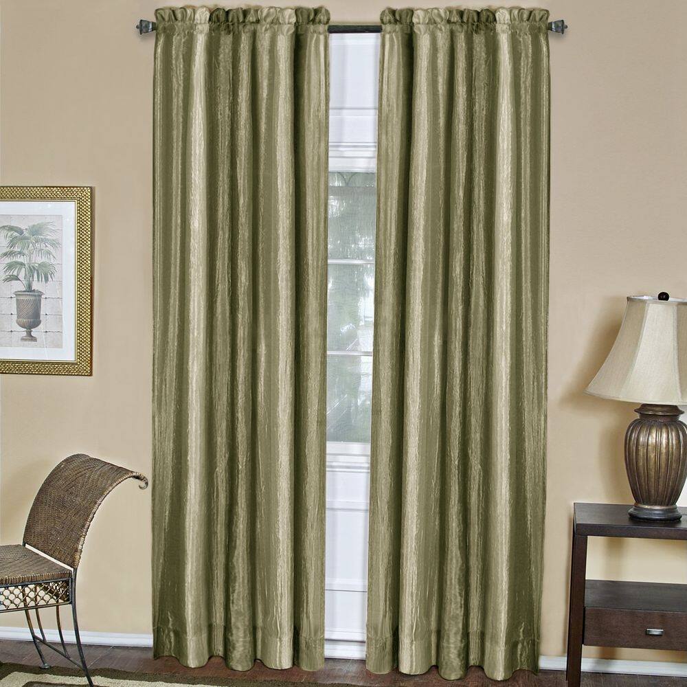 Cortina de janela Achim Home Decor Ombre Panel 213x127cm Sage