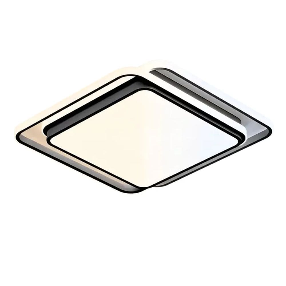 Luminaria Paflon Sobrepor Controle Remoto Led 3 Em 1 Teto Decoraçao Iluminaçao Sala De Estar