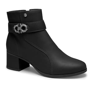 Bota Salto Bloco Campesi CP833 Feminina - Preta