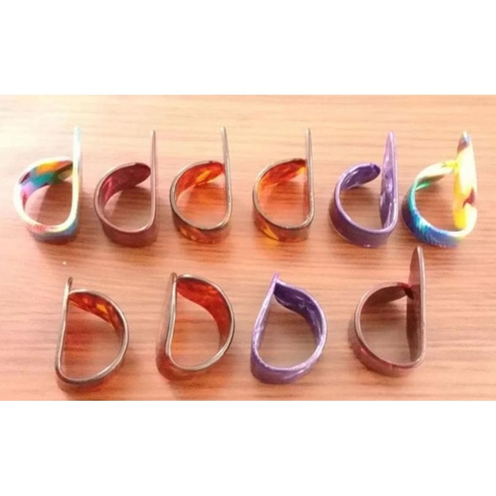 Kit Com 4 Dedeira Andaluz Para Guitarra Baixo E Violão