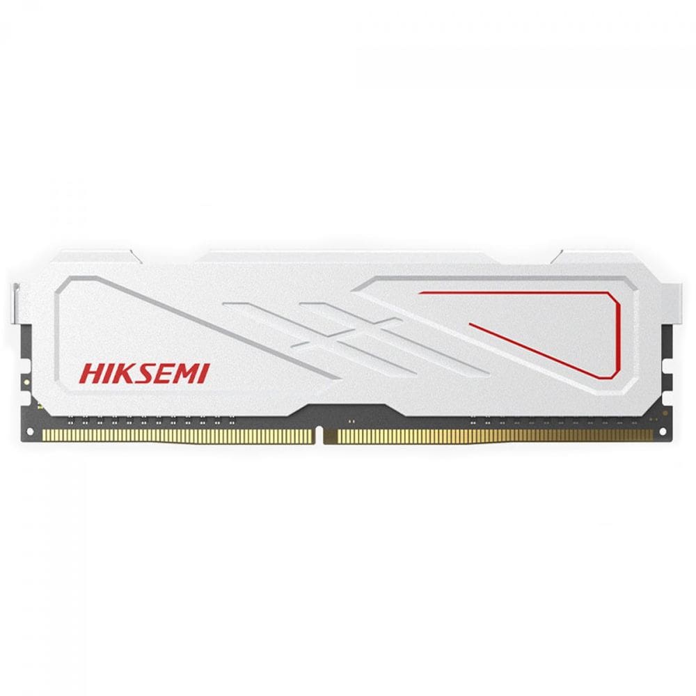 Memória Ram, Armor U10, 8GB, 3200MHz, DDR4, CL18, Branco - Hiksemi
