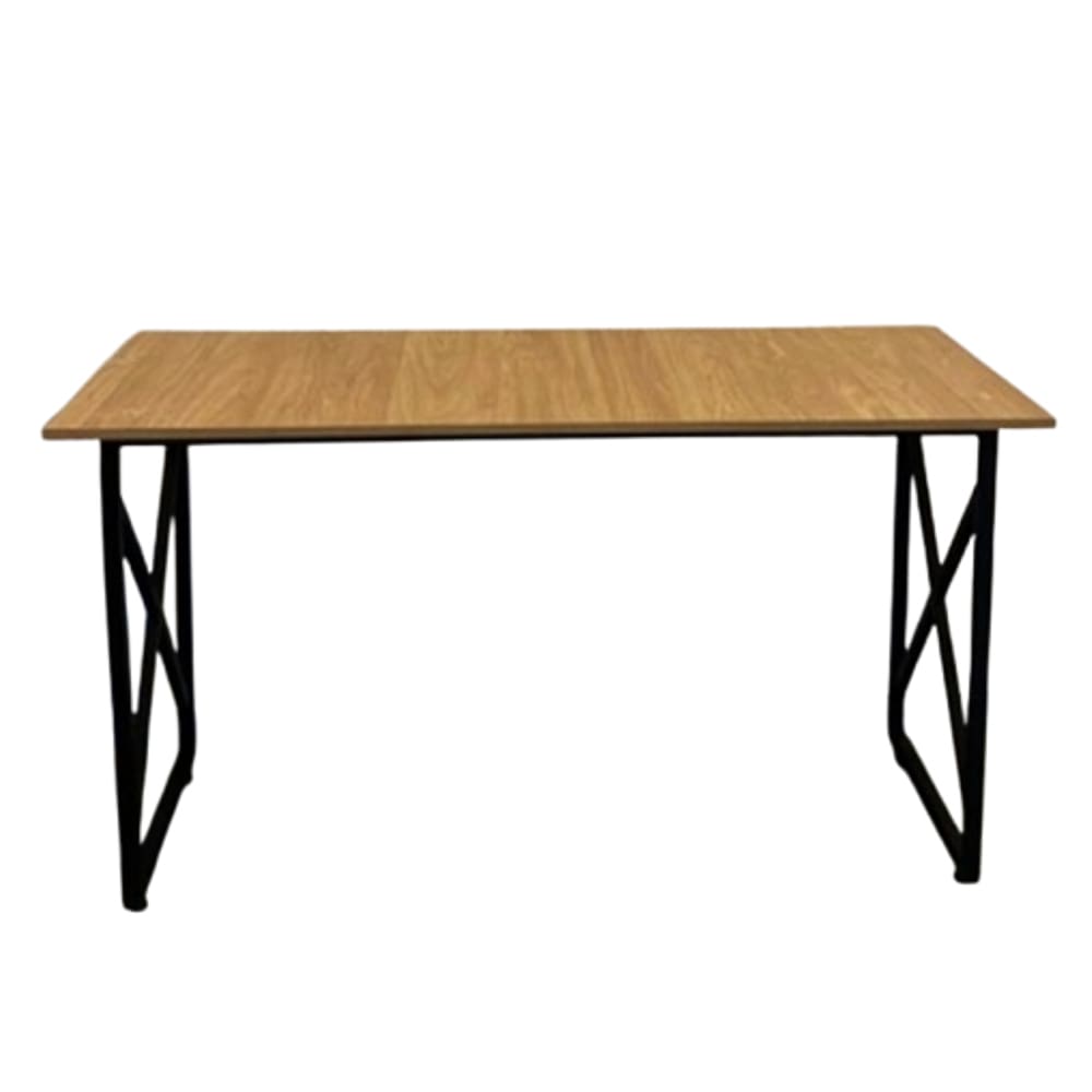 Mesa De Escritório Aço/Mdf Estilo Industrial Mobbili Me-05