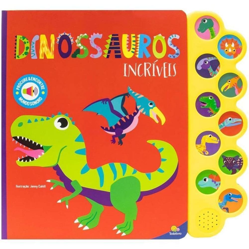 Mundo Sonoro Procure & Encontre Dinossauros
