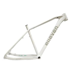 Quadro Bicicleta Aro 29 New Athom T17 X 27.2Mm Branco/Verde