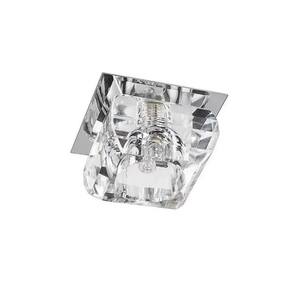 Kit 20 Spot Cristal Embutir Quadrado Gesso Sala G9 Ac661Q