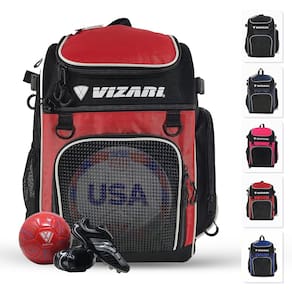 Mochila de futebol Vizari com compartimento para bolas para adultos