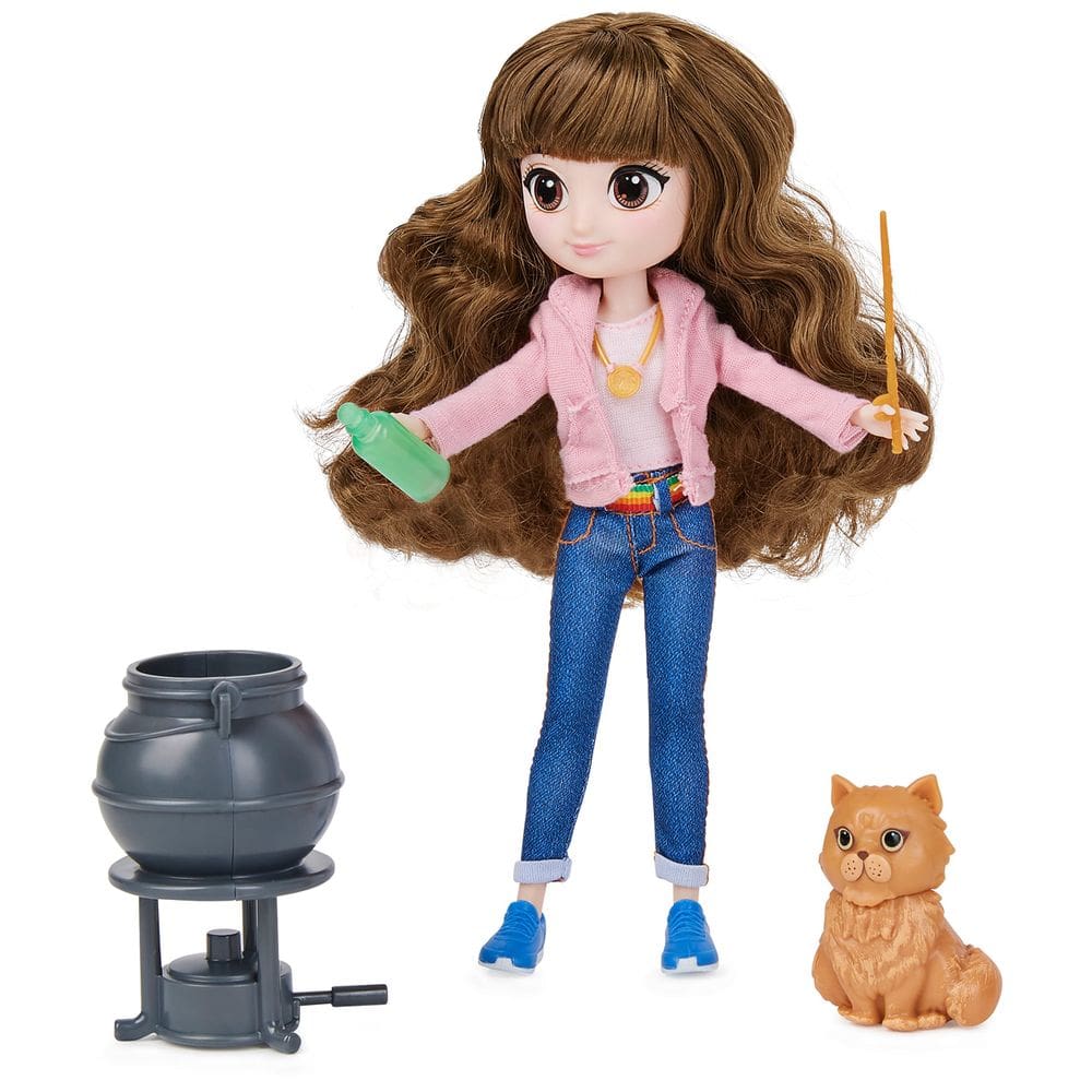 Boneca Wizarding World Harry Potter Hermione Granger 20 cm com Acc