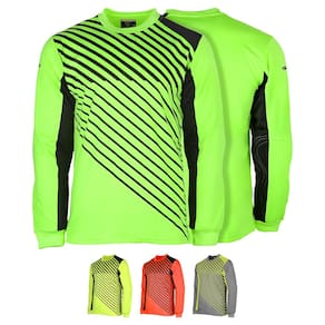 Camisa de goleiro de futebol Vizari Arroyo Adulta Verde/Preta Média