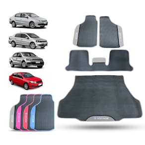 Tapete Voyage G5 G6 G7 G8 2009 a 2023 Borracha Personalizado com Porta Malas Antiderrapante e Impermeável Jogo Completo