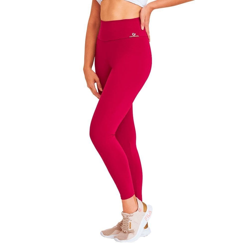Calça Legging Caju Brasil Emana Classic Vinho Feminino