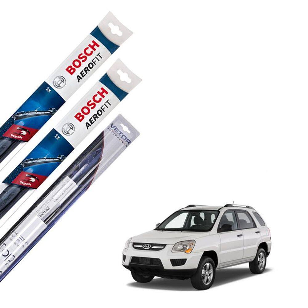 Kit Limpador Parabrisa Kia Sportage 2006 2007 2008 2009 10