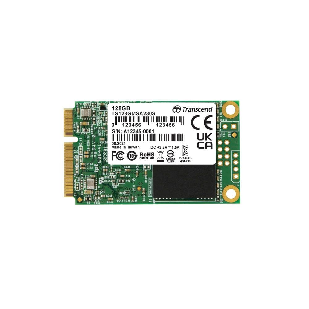 SSD Transcend TS128GMSA230S 128 GB SATA III 6 G/s mSATA 560 MB/s