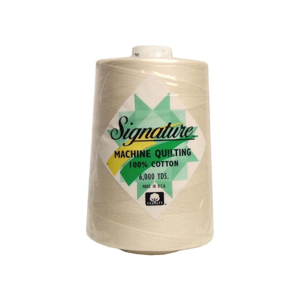 Quilt Thread Signature, 100% algodão, pergaminho de 6000 jardas