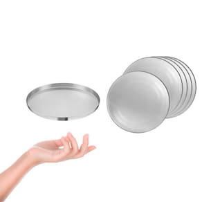 Forma Mini Assadeira Redonda Aluminio Torta Pizza 15cm 6un