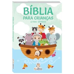 Livro Bíblia Para Crianças - Verde - Blu Editora