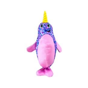 Brinquedo interativo flutuante para cães Outward Hound Floatiez Narwhal