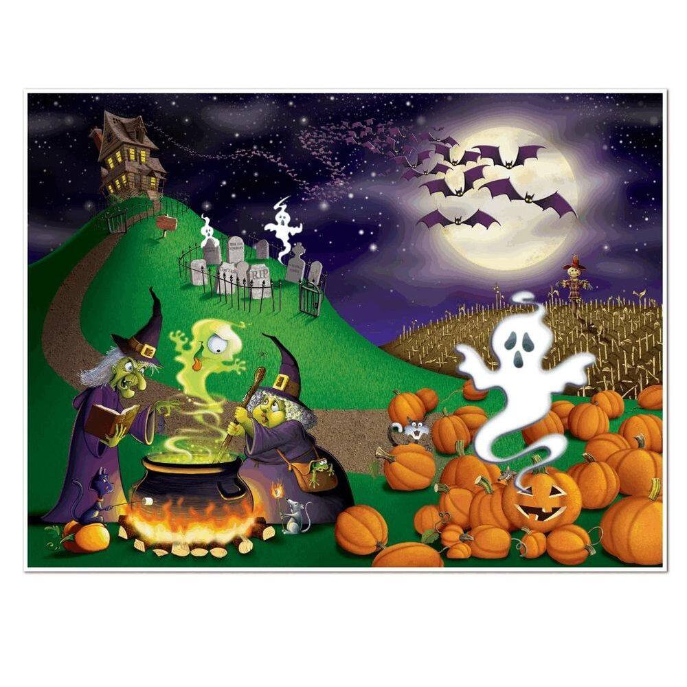 Decoração de festa de Halloween Insta-Mural Beistle