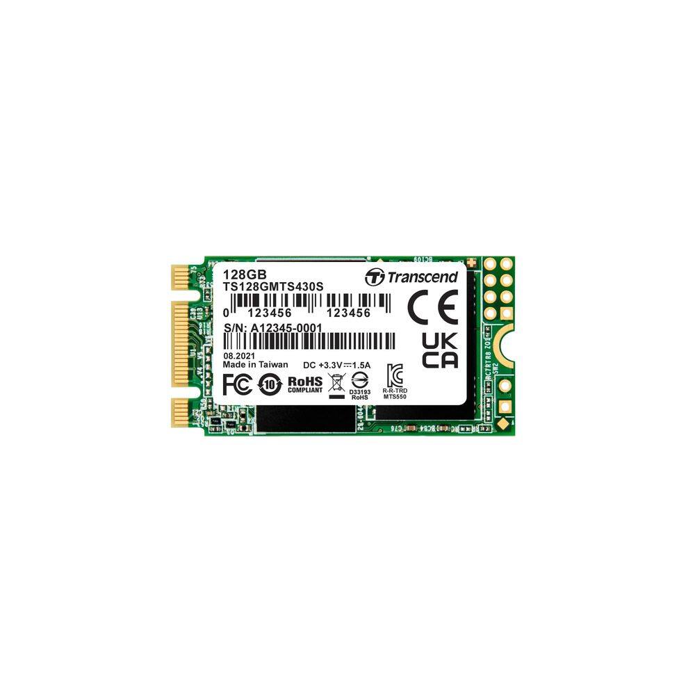 SSD Transcend MTS430S 128GB M.2 2242 SATA III para laptop e PC