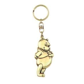 Chaveiro Disney Pooh em latão e estanho multicolorido