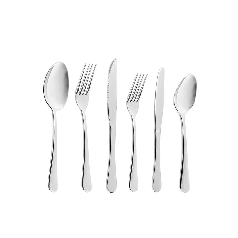 Faqueiro Inox Jogo de Talheres Mesa Sobremesa Elite 36un