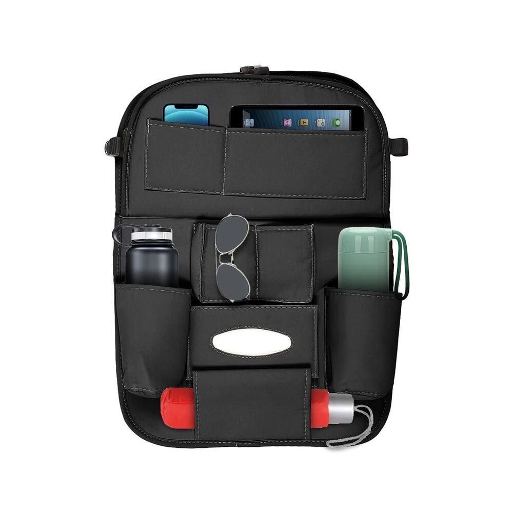 Acessórios para carros AutoFurnish 3D Car Backseat Organizer Black