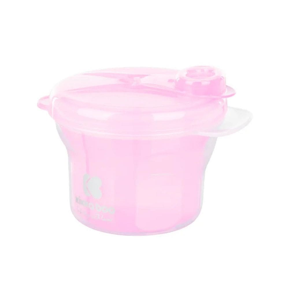 Pote para Armazenar Leite em Pó 2 em 1 Light Pink - Kikkaboo