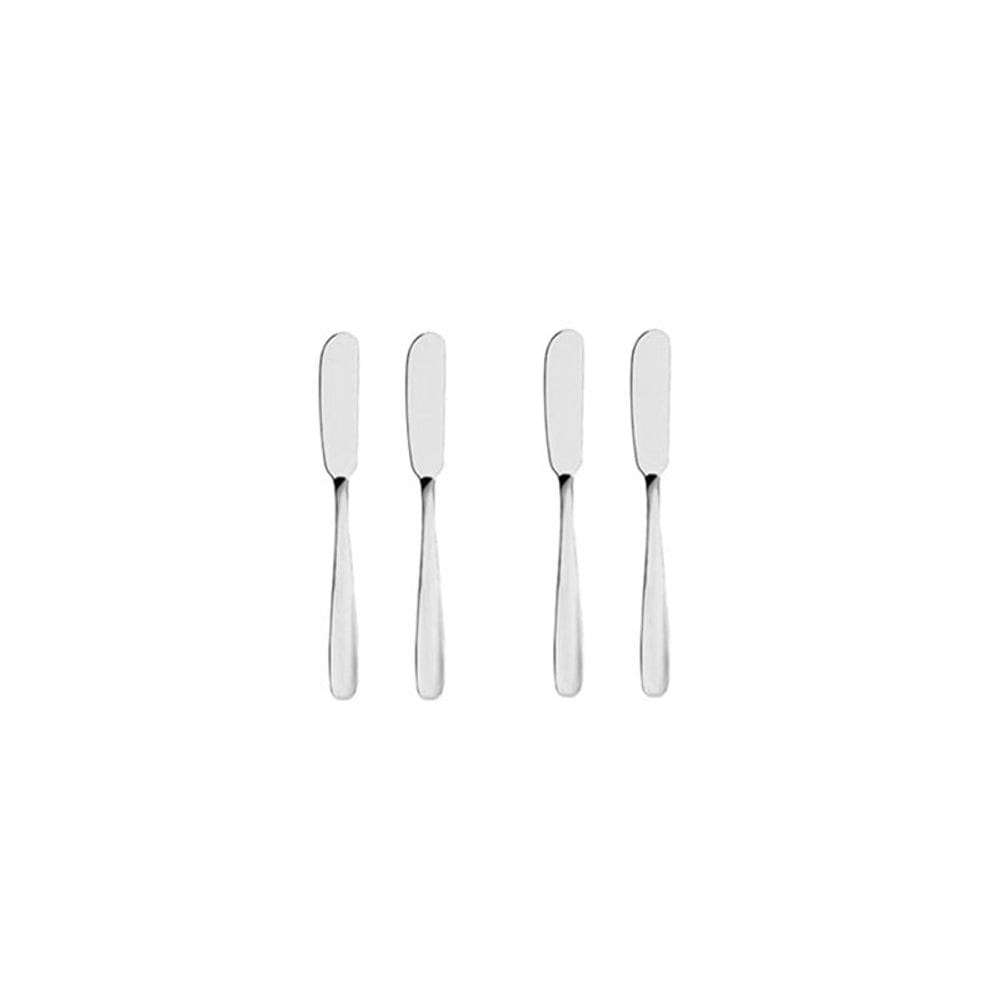 Espatula para Manteiga Pate Jogo Aço Inox Elite 4un