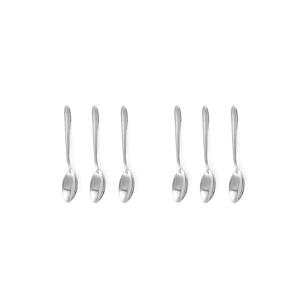 Colher de Cafe Inox Colheres Talheres Aço Victoria 6un