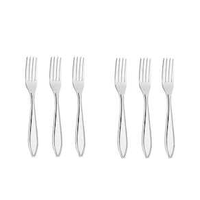 Garfo de Mesa Talheres Aço Inox Victoria 6un