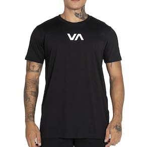 Camiseta RVCA VA Side Back WT25 Masculina Preto