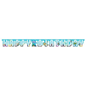 Banner de festa Creative Converting Ocean Feliz Aniversário