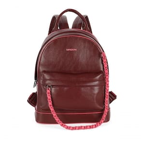 Bolsa Transversal Urban Sintetica Bordo - Unico Vermelho