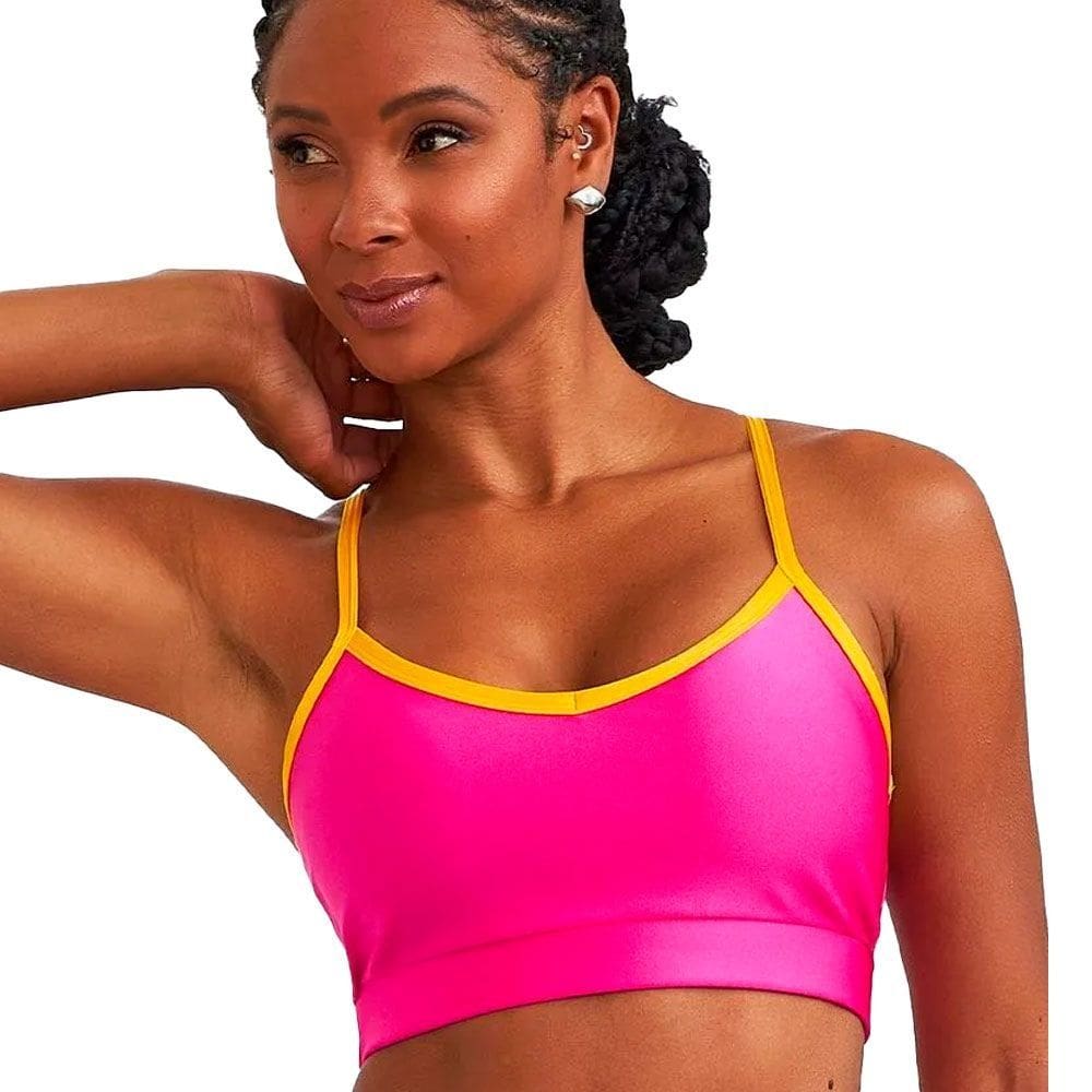 Top Caju Brasil Atlanta Com Bolso Nas Costas Rosa Choque