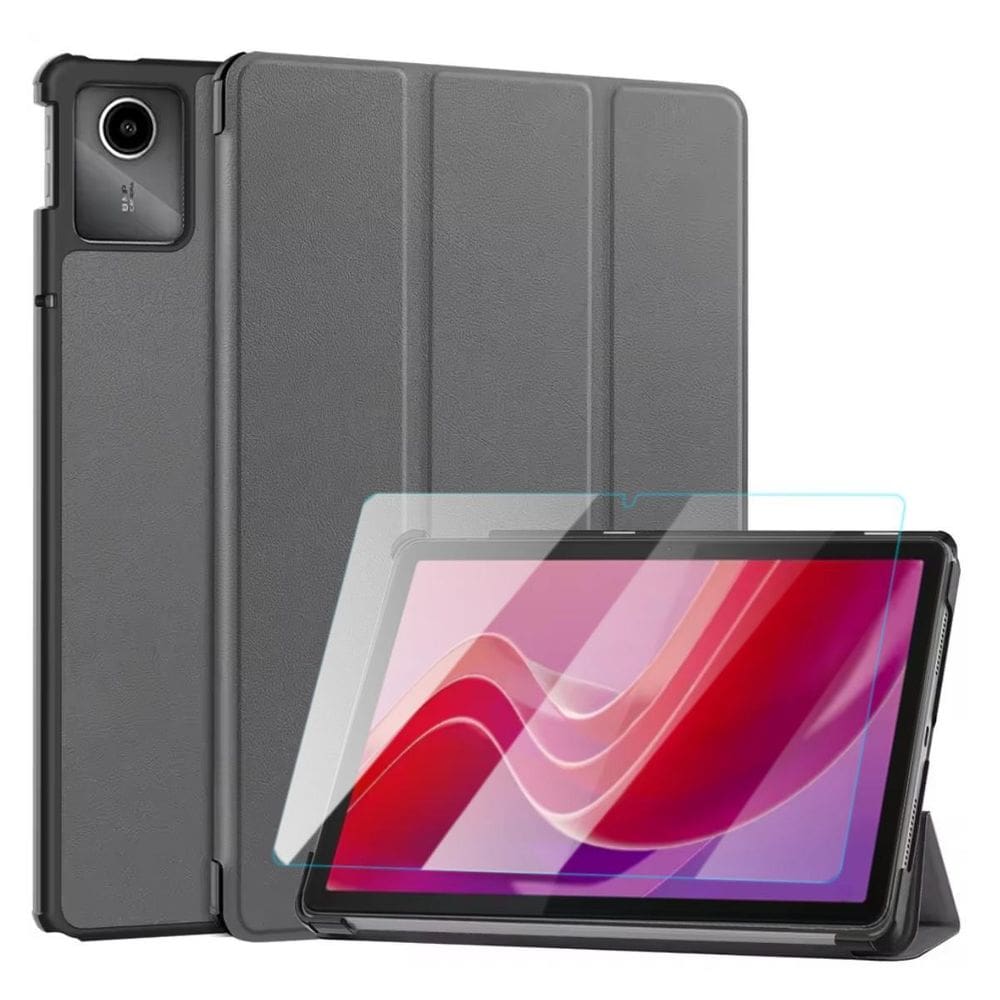 Case Auto Sleep Premium Para Lenovo M11 11 Polegadas + Vidro