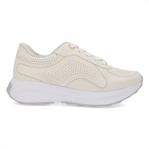 Tênis Usaflex Feminino Couro Casual AK1004