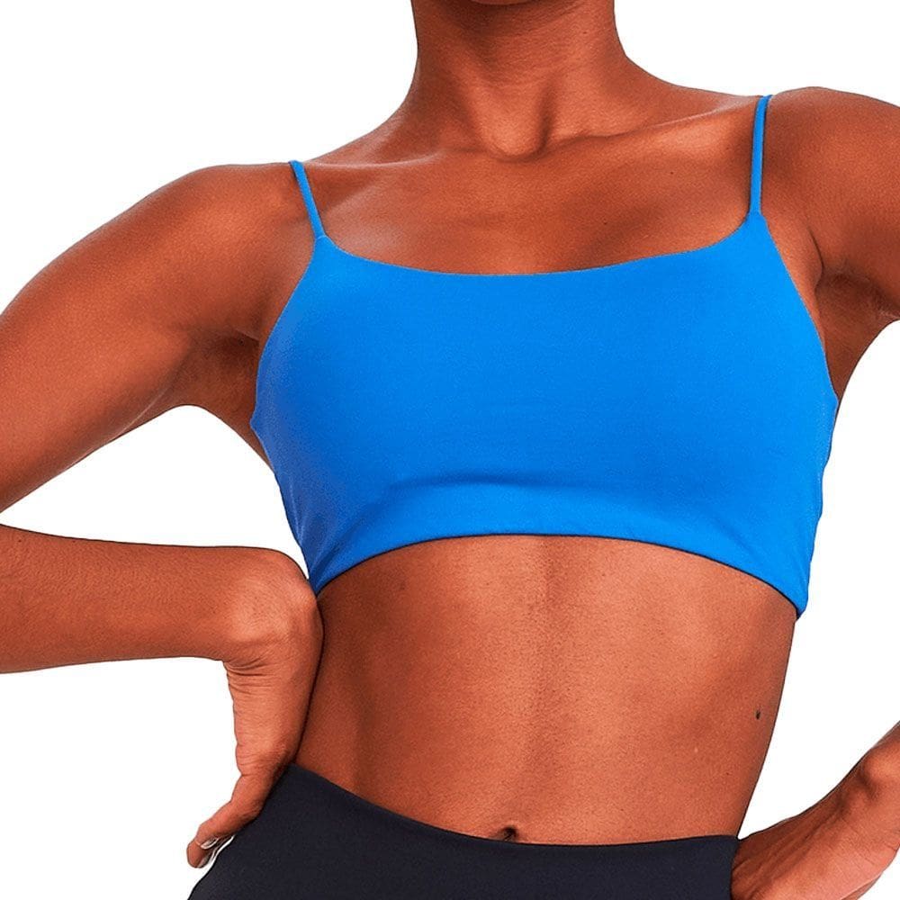 Top Caju Brasil Classic Sportive Azul Oceano Feminino