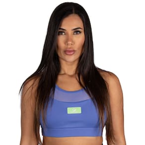 Top Caju Brasil Nz Azul Com Bolso Na Frente Feminino Fitness