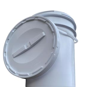 Leitera 20L Alça Plástica E Tampa Rosca - Kit 16 Pçs
