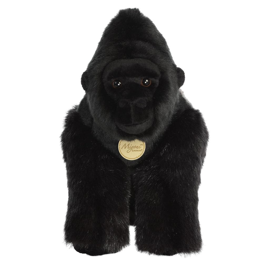 Bicho de pelúcia Aurora Realistic Miyoni Silverback Gorilla