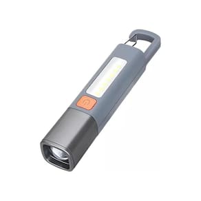 Mini Lanterna Led Recarregável Com Gancho Camping Usb
