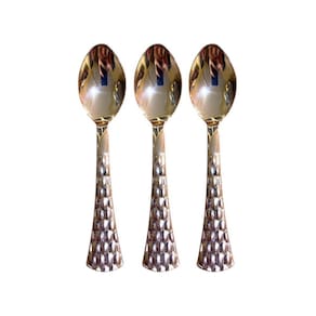 Kit 24 Colheres Rose 13,8Cm Descartável Doce Bolo Festas