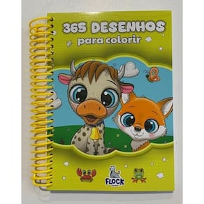 Livro 365 Desenhos Para Colorir - Flock Editora