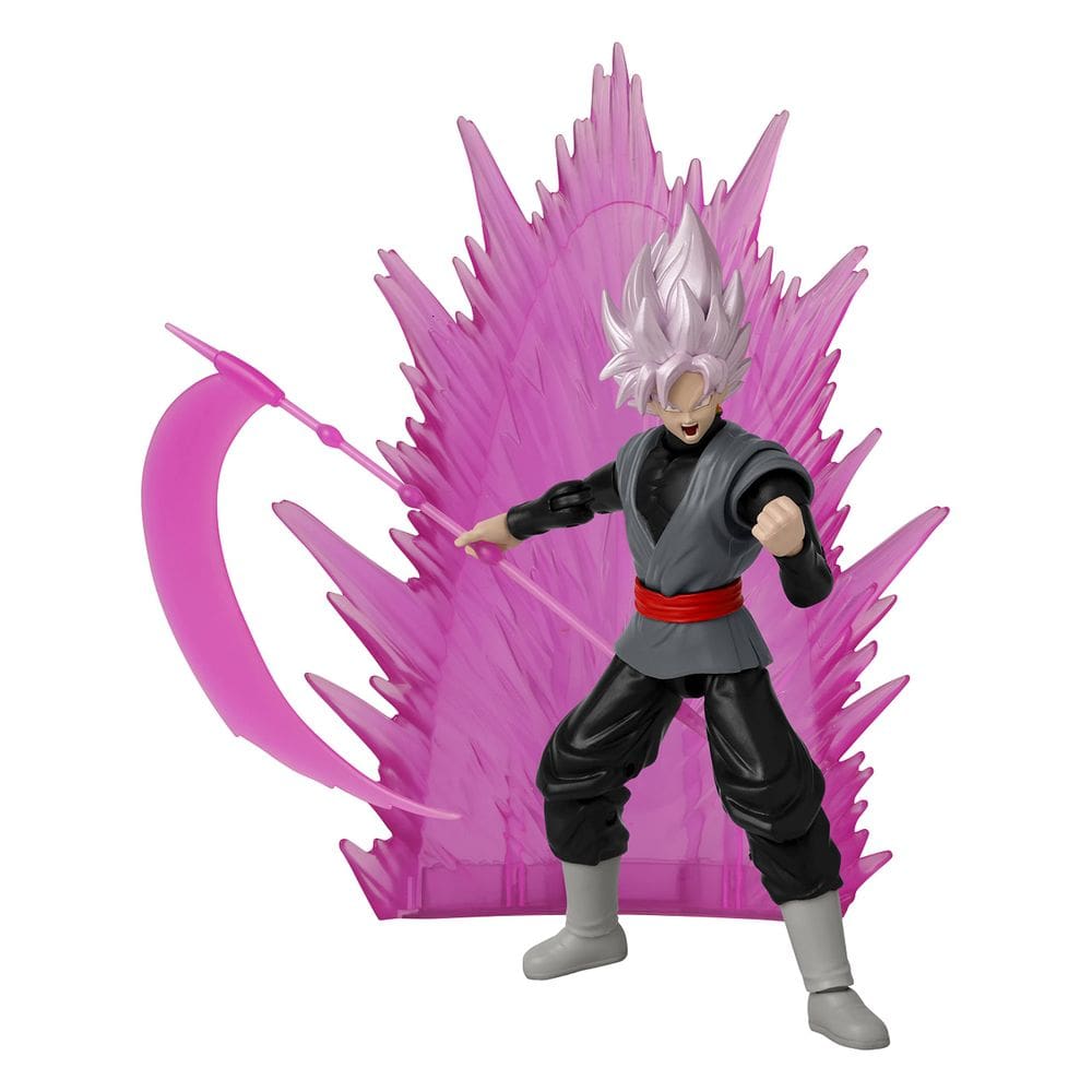 Boneco de ação Dragon Ball Super Goku Black Rose, pacote com 6
