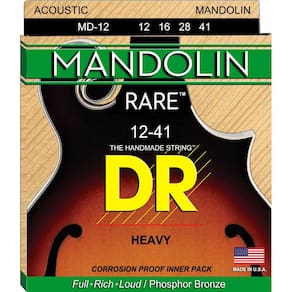 Cordas de bandolim DR Strings Phosphor Bronze Heavy 12-41
