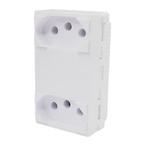 Módulo Tomada Monobloco Dupla 10A I9 95120 Ilumi